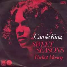 an album cover for sweet season's pocket money by carol king, with the title