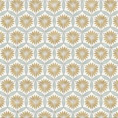 an abstract pattern in gold and blue