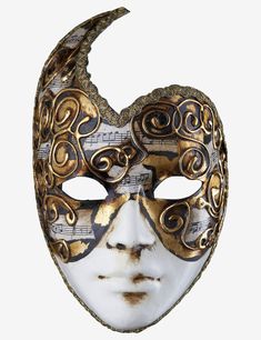 authentic venetian mask in paper mache with a unique baroque style. This item is strictly handcrafted in Venice, Italy by the famous artists of the city according to the carnival tradition. Each item comes with certificate of authenticity. Mask Dimensions: Height: 26 cmWidth: 17 cmDepth: 10 cm Artistic Masks And Prosthetics For Carnival Theater, Artistic Masks And Prosthetics For Theater And Carnival, Artistic Formal Masks For Mardi Gras, Artistic Formal Masks For Carnival, Venetian Baroque Masks For Theater, Artistic Masks For Carnival And Formal Occasions, Artistic Baroque Masks For Carnival, Artistic Baroque Masquerade Mask For Carnival, Baroque Masks For Theater And Carnival