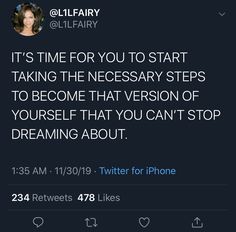 the tweet on twitter is telling people to stop dreaming about their phone's time