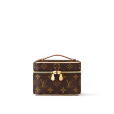 LOUIS VUITTON® - Nice Nano - Monogram Vanity Bag, Louis Vuitton Fashion, Toiletry Pouch, Vanity Case, Louis Vuitton Official, Wallet Pouch, Monogram Bag, Silver Jewelry Fashion, Monogram Gifts