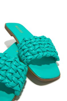 Miss Lola | Tulum Sun Teal Braided Flat Sandals – MISS LOLA Teal Sandals, Flat Sandals For Women, Miss Lola, Southern Illinois, Braided Sandals, Teal Orange, Sandals For Women, Tulum, Flat Sandals