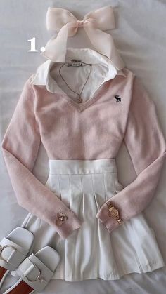 Gaun Tulle, Stile Blair Waldorf, Looks Chic, Pink Outfits, 가을 패션, Really Cute Outfits, Pink Outfit, Girly Outfits