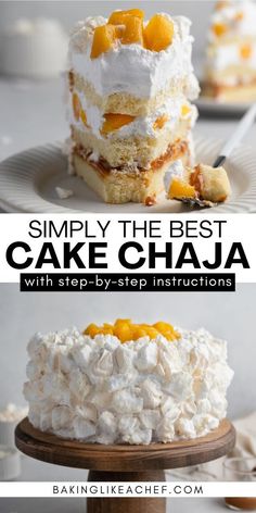 the best cake chaja with step by step instructions