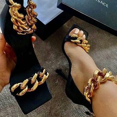 Trendy High Heels, Black Sandals Heels, Hot Shoes