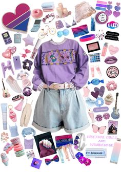 Queer Outfits, Lgbtq Outfit, Pride Parade Outfit, 80s Inspired Outfits, Lgbtq Fashion, Look 80s, Pride Outfit, Kawaii Fashion Outfits, Swaggy Outfits