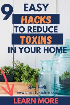 Here are some ways to get rid of toxins in your home. Try 1 or all of them to reduce your toxin exposure and get healthier. #toxins #home #clean #hacks Isagenix 30 Day Cleanse, Toxin Cleanse, Natural Home Cleaning, Isagenix Cleanse, 30 Day Cleanse, Clean Hacks, Detox Diets, Bug Spray Recipe, Ball Recipes