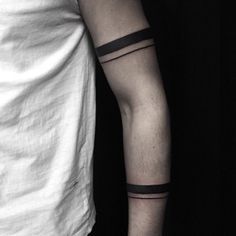 minimalist tattoo man - Buscar con Google Black Bar Tattoo, Upper Armband Tattoo, Arm Tattoos With Meaning, Bar Tattoo, Armband Tattoo Meaning, Black Band Tattoo, Stripe Tattoo, Tattoo Band, Armband Tattoos