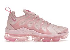 Check out the Nike Air Vapormax Plus Pink Foam (Women's) available on StockX Pink Vapormax Nike, Cute Running Shoes, Pretty Sneakers, Mode Shoes, Nike Air Vapormax Plus, Air Vapormax Plus, Preppy Shoes, Pretty Shoes Sneakers, Shoes Outfit Fashion