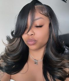 90s Hair Black Women, Hair Trends 2024, Hype Hair, Hair Black Women, 90s Hair, Frontal Wig Hairstyles, Instagram Hairstyles, Quick Weave Hairstyles, Fall Hair Trends