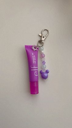 Personalized Elf squeeze me lip balm Elf Lip Gloss Keychain, Lip Balm Keychain Aesthetic, Elf Lip Balm Keychain, Elf Squeeze Me Lip Balm, Elf Lip Balm, Lip Balm Keychain, Personalized Elf, Birthday Inspo, 13th Birthday Parties