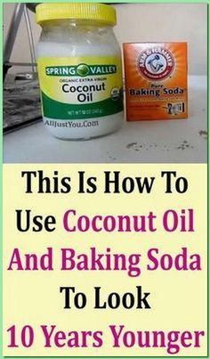 How To Use Coconut Oil And Baking - Soda To Look 10 Years Younger by Daniel Denkovski | This newsletter was created with Smore, an online tool for creating beautiful newsletters for educators, nonprofits, businesses and more Baking Soda Mask, Coconut Oil And Baking Soda, Baking Soda Face Mask, Baking With Coconut Oil, Baking Soda Face, Skin Care Wrinkles, Baking Soda Shampoo, Coconut Oil For Skin, Natural Cleanser