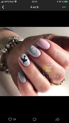 Cute Nails For New York, Paris Nails Ideas, New York Nail Designs