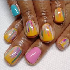 Toe Nail Polish, Nail 2024, Trends Nails, Feather Nails, Sassy Nails, Nail Colours, Metallic Nails, Easter Nails, Short Nail Designs