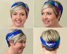 scarf as a headband, scarf in hair Scarf As A Headband, Braided Headband Hairstyle, Hair Styles Braids