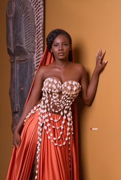 Cowrie Shell Dress, Shell Outfit, Afro Clothes, Afro Jewelry, Mesh Dresses, Wedding Event Dresses, Coast Fashion