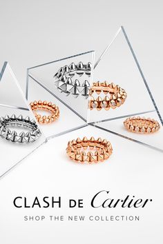 Shop Clash de Cartier in white gold, pink gold, flexible and XL versions. #ClashdeCartier Cartier Jewellery, Gold Jewelry Collection, Cartier Gold, Cartier Necklace, Cartier Jewelry, Workwear Fashion, Jewelry Inspo, Vintage Handbags, Pure White