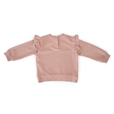 Rediscover our classic French Terry Sweatshirt for baby, with a signature ruffle sleeve. Available in three soft hues with ribbed trim and back snaps for easy on-and-offs, we love it pehr-ed with our French Terry Harem Pants or Essential Legging for a complete set! Made in 100% organic French Terry cotton, each piece of this collection is garment dyed for a vintage washed look and has the softest hand-feel. Organic Cotton & Dyes Disney Princess Quilt, Princess Quilt, Baby Layette, Toddler Hat, Bottom Clothes, Little Baby, Dusty Rose, Toddler Outfits, Clothes And Accessories