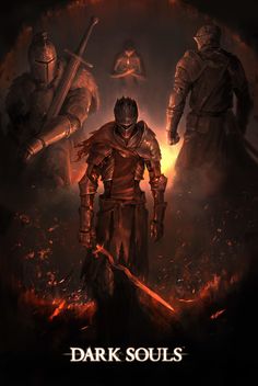 the cover art for dark souls