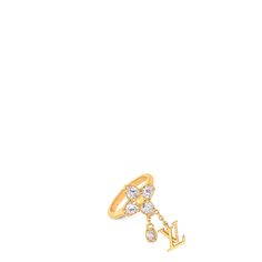 LOUIS VUITTON® - Lv Dazzle Ring - Gold Louis Vuitton Ring, Delicate Feminine, Trunk Bag, Long Blonde, Louis Vuitton Official, Silver Jewelry Fashion, Monogram Bag, Girly Jewelry, Wallet Chain