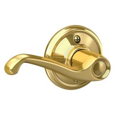 an image of a golden door handle