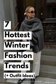 Winter 2025 Fashion Trends Women, Classic Winter Outfits Women, Winter Fashion 2024 Women, Affordable Winter Outfits, Cozy Fall Outfits