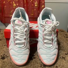 Brand New Never Used, Perfect As Holiday Gift. Missed The Return Window And Too Small For Me. Nike Air Max Plus, Air Max Plus, New Nike Air, Shoes Brand, New Nike, Shoe Brands, Air Max, Nike Air Max, Nike Shoes