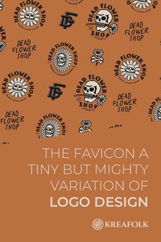 the cover of the book, the faucon a tiny but mighty variation of logo design