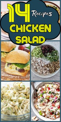 This chicken salad recipe is the best. Easy to make, quick, and full of fresh, delicious flavors. Perfect for any occasion. Chicken Salad For Dinner, Quick Chicken Salad, Smoked Chicken Salad, Salad For Dinner, Veggie Pasta Salad, Chicken Caesar Pasta Salad, Delicious Chicken Salad