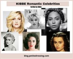 many different pictures of women with their hair in the style of marilyn monroe and other famous people