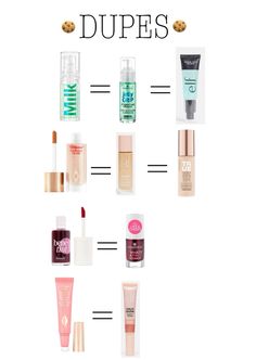 #milk#makeup#dupes#essence #elf#charlottetilbury#catrice# Safe Makeup, Essence Makeup, Essence Cosmetics, Elf Makeup, Top Makeup Products, Latest Makeup, Milk Makeup