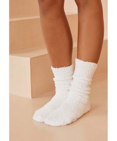 Knee high ribbed socks. Comes in Winter White and Black. Final Sale, No Return or Exchange. Imported 100% Polyester Machine wash cold Fuzzy Socks Aesthetic, Teen Socks, Socks Aesthetic, Ribbed Socks, Fluffy Socks, Bella Dahl, Fuzzy Socks, Athletic Socks, White Sock