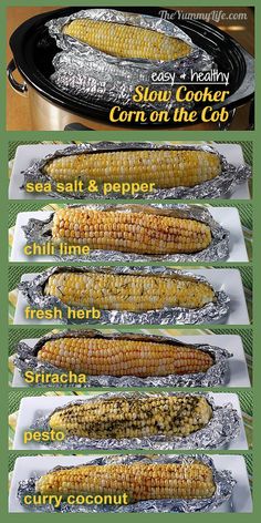 corn on the cob with instructions for how to cook it