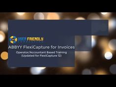 an abstract background with blurry lights and the words abby flexible for invoices