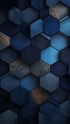 an abstract background made up of wooden blocks