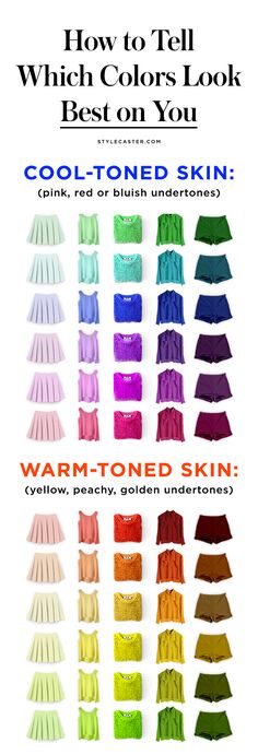 Colors For Cool Undertones, Warm Skin Tone Colors, Warm Hair Color, Skin Undertones, Mode Tips, Winter Color Palette, Warm Skin Tone, Winter Typ, Cool Skin Tone