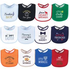 Holiday Sayings, Baby Flannel, Infant Boy, Holiday Quotes, Hudson Baby, Bib Set, Boy Clothes, Soft And Gentle, Baby Essentials