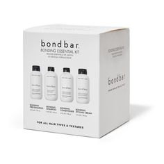 Bonding Essential Kit Bondbar Bonding Essential Kit  |  Sally Beauty Travel Shampoo, Natural Hair Care Tips, Detangler Spray, Hydrate Hair, Sally Beauty, Purple Shampoo, Styling Cream, Shea Moisture Products, Hair Repair