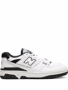 New Balance 550 "White/Black" Sneakers - Farfetch New Balance Sneakers 550, Sneakers You Need, New Balance 550 Black And White, Womens New Balance 550, New Balance Shoes 550, New Balance Shoes Black, New Balance 550 White Black, Black And White New Balance, New Balance 550 Black