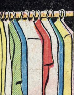 an image of clothes hanging on a rack