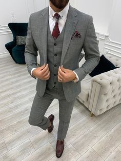 3 Piece Suit Color Combination Men, Navy Blue Suit Men Color Combinations, Costume Peaky Blinders, Blue Check Suit, Blue Slim Fit Suit