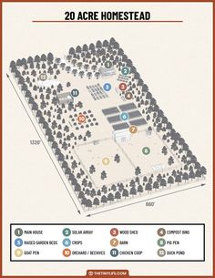 the map shows where to stay and what to eat in this area, including an open - air kitchen