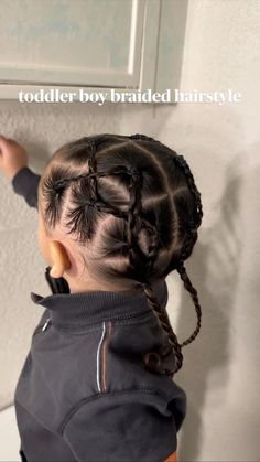 Mixed Boy Hairstyles, Boy Braided Hairstyles, Braided Hairstyles Toddler, Baby Boy Long Hair, Toddler Boy Long Hair, Boys Long Hairstyles Kids, Mixed Kids Hairstyles, Kids Hairstyles Boys