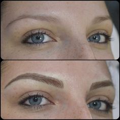 Image result for microblading brows blonde Blonde Microblading, Brow Tattoo, Eyebrow Liner, Permanent Eyebrows