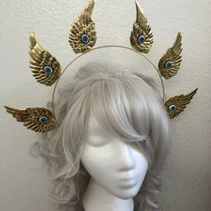 Customized Seraphim Ophanim Eyes Biblically Accurate Angel - Etsy Biblically Accurate Angel, Angel Accessories, Biblically Accurate, Angel Halo, Winged Eye, Festival Costume, Halo Headband, Angel Outfit, Angel Costume