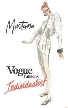 an advertisement for a women's clothing line, featuring a woman in white and red