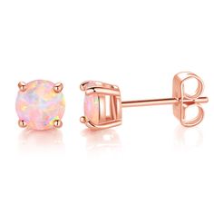 PRICES MAY VARY. Rose Gold Plated 4.0 White Opal,Opal is Birthstone Color. Main Stone Size:3.00mm This Stud Earrings is Suitable for Women and Men. Package: A NicePouch Will be Availabe In The Delivery, It Is A Very Good Option To Purchase As a Gift. Guaranteed:We Offer 12 Month MONEY BACK GUARANTEE. Add some colorful elegance to your jewelry collection with Mdfun's Opal Stud Earrings. These studs feature genuine opal gemstones with their own unique patterns of colors, making each pair truly one White Opal Stud Earrings, Opal Stud Earrings, Birthstone Colors, Opal Earrings Stud, Opal Studs, Stud Jewelry, Stud Earrings For Women, Pearl Brooch, Accessories Jewelry Earrings