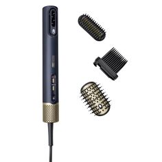 InfinitiPRO by Conair DigitilAIRE Hair Drying Wand Hair Dryer - Blue - 1600 Watts, 1 of 24 Oval Brush, Hair Drying, Hammered Metal, Frizz Free, Wand Curls, Volume Hair, Anti Frizz Products, Hair Care Routine, All Hair Types