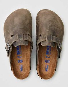 Birkenstock Boston Slip On Shoe Birkenstock Oiled Leather Clog Outfit, Womens Shoes For Fall, Boston Berkinstock, Berkinstock Boston, Brown Boston Birkenstock Outfit, Mocha Birkenstock Boston Outfit, Women’s Clogs, Jeans And Birkenstocks Outfits, Granola Shoes