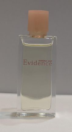 Evidence Comme Une by Yves Rocher Mini Perfume  Splash 7.5ml - .25fl oz 95% Full Glass Bottle Please note due to the vintage nature of this piece that scents may vary. Mini Perfume, Yves Rocher, Vintage Nature, Glass Bottle, Glass Bottles, Halloween Shopping, Scents, Accessory Gift, Fragrance